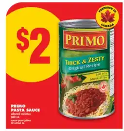 No Frills PRIMO PASTA SAUCE, 680 mL offer