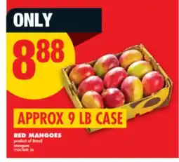 No Frills RED MANGOES, APPROX 9 LB CASE offer