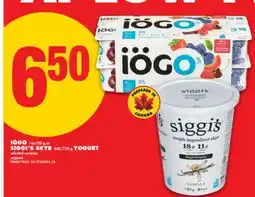 No Frills IÖGO, 16X100 G OR SIGGI'S SKYR, 650/750 G YOGURT offer