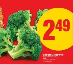 No Frills BROCCOLI CROWNS offer