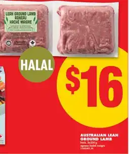 No Frills AUSTRALIAN LEAN GROUND LAMB fresh, 2x350 g offer