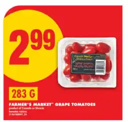 No Frills FARMER'S MARKET GRAPE TOMATOES, 283 G offer
