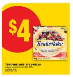 No Frills TENDERFLAKE PIE SHELLS, 255-397 G offer
