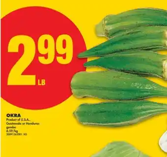 No Frills OKRA offer