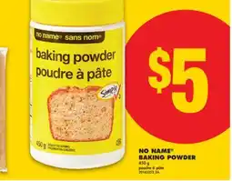 No Frills NO NAME BAKING POWDER, 450 g offer