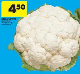 Real Canadian Superstore CAULIFLOWER offer