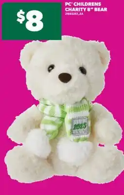 Real Canadian Superstore PC CHILDRENS CHARITY 8 BEAR offer