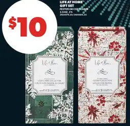 Real Canadian Superstore LIFE AT HOME GIFT SET FESTIVE OR COZY CABIN, 2.5 OZ, 3'S offer