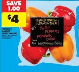 Real Canadian Superstore FARMER'S MARKET SWEET PEPPERS, 4'S offer