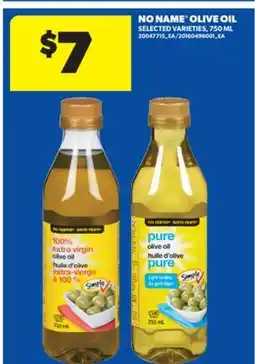 Real Canadian Superstore NO NAME OLIVE OIL, 750 ML offer