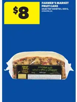 Real Canadian Superstore FARMER'S MARKET FRUIT CAKE, 500 G offer