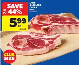 Real Canadian Superstore LAMB SHOULDER CHOPS offer