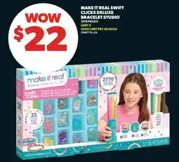 Real Canadian Superstore MAKE IT REAL SWIFT CLICKS DELUXE BRACELET STUDIO offer