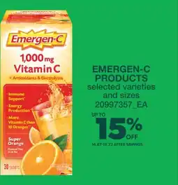 Real Canadian Superstore EMERGEN-C PRODUCTS offer