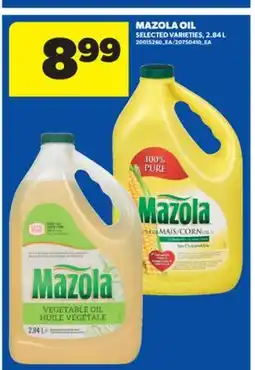 Real Canadian Superstore MAZOLA OIL, 2.84 L offer