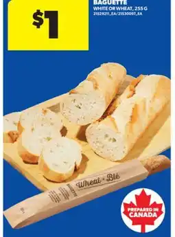 Real Canadian Superstore BAGUETTE, 255 G offer