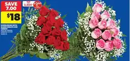 Real Canadian Superstore DOZEN ROSES WITH BABIES BREATH AND GREENS offer