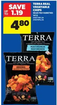 Real Canadian Superstore TERRA REAL VEGETABLE CHIPS, 141 G offer