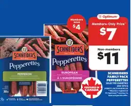 Real Canadian Superstore SCHNEIDERS FAMILY PACK PEPPERETTES, 250-375 G offer