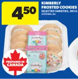 Real Canadian Superstore KIMBERLY FROSTED COOKIES, 383 G offer