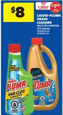 Real Canadian Superstore LIQUID-PLUMR DRAIN CLEANER, 473-946 ML offer