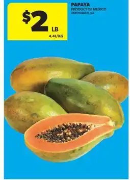 Real Canadian Superstore PAPAYA offer