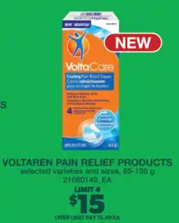 Real Canadian Superstore VOLTAREN PAIN RELIEF PRODUCTS, 65-150 G offer