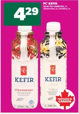 Real Canadian Superstore PC KEFIR, 1 L offer