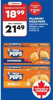 Real Canadian Superstore PILLSBURY PIZZA POPS, 2.85 G offer