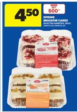 Real Canadian Superstore SPRING MEADOW CAKES, 265 G offer