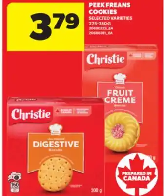 Real Canadian Superstore PEEK FREANS COOKIES, 275-350 G offer