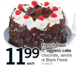 Fortinos FRENCH OVEN 7 EGGLESS CAKE offer