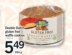 Fortinos DOUBLE DUTCH GLUTEN FREE WAFFLE COOKIES, 264 g offer