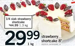 Fortinos STRAWBERRY SHORTCAKE 8, 1 KG offer