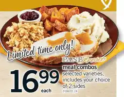Fortinos MEAL COMBOS offer