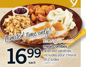 Fortinos MEAL COMBOS offer