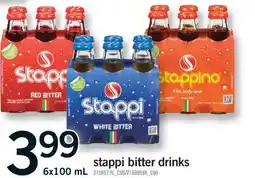Fortinos STAPPI BITTER DRINKS, 6X100 ML offer