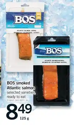 Fortinos BOS SMOKED ATLANTIC SALMON, 125 G offer