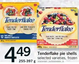Fortinos TENDERFLAKE PIE SHELLS, 255-397 G offer
