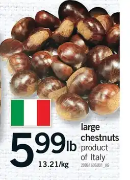 Fortinos LARGE CHESTNUTS offer