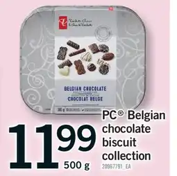 Fortinos PC BELGIAN CHOCOLATE BISCUIT, 500 G offer