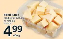 Fortinos DICED TURNIP, 400 G offer