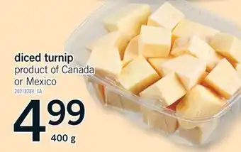 Fortinos DICED TURNIP, 400 G offer