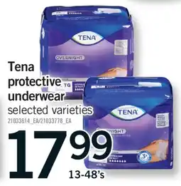 Fortinos TENA PROTECTIVE UNDERWEAR, 13-48'S offer