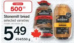 Fortinos STONEMILL BREAD, 454/550 G offer