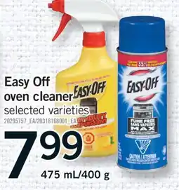 Fortinos EASY OFF OVEN CLEANER, 475 mL/400 g offer