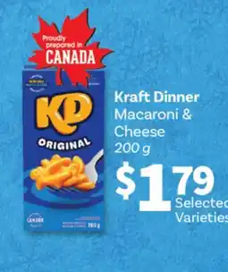 Fortinos KRAFT DINNER MACARONI & CHEESE, 200 G offer