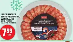Food Basics IRRESISTIBLES TINY SHRIMP RING WITH SAUCE offer