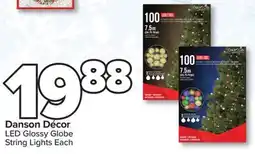 PharmaChoice Danson Décor LED Glossy Globe String Lights offer