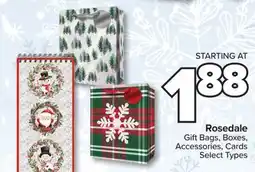 PharmaChoice Rosedale Gift Bags, Boxes, Accessories, Cards offer